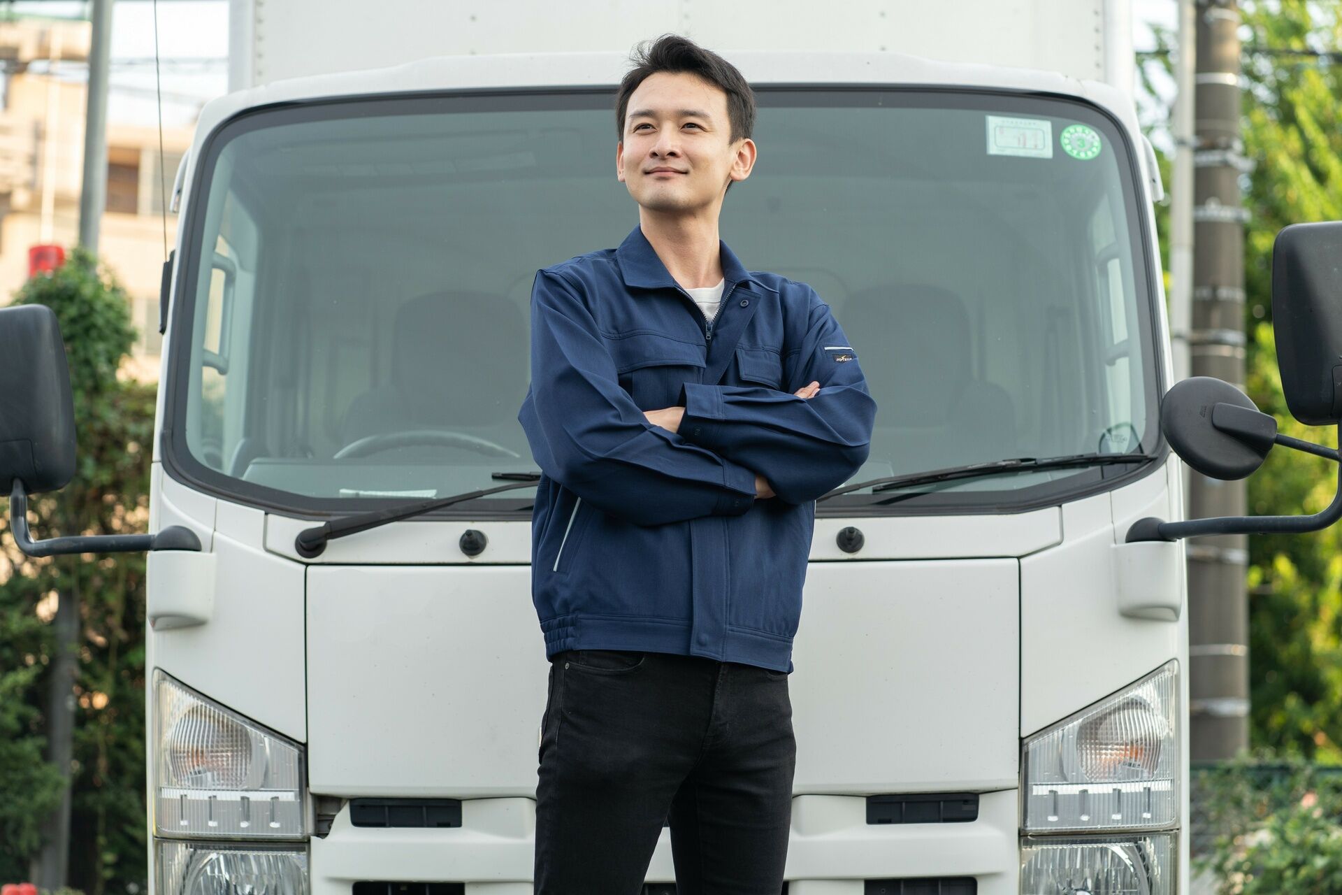 4tトラックでの企業向け配送ドライバー